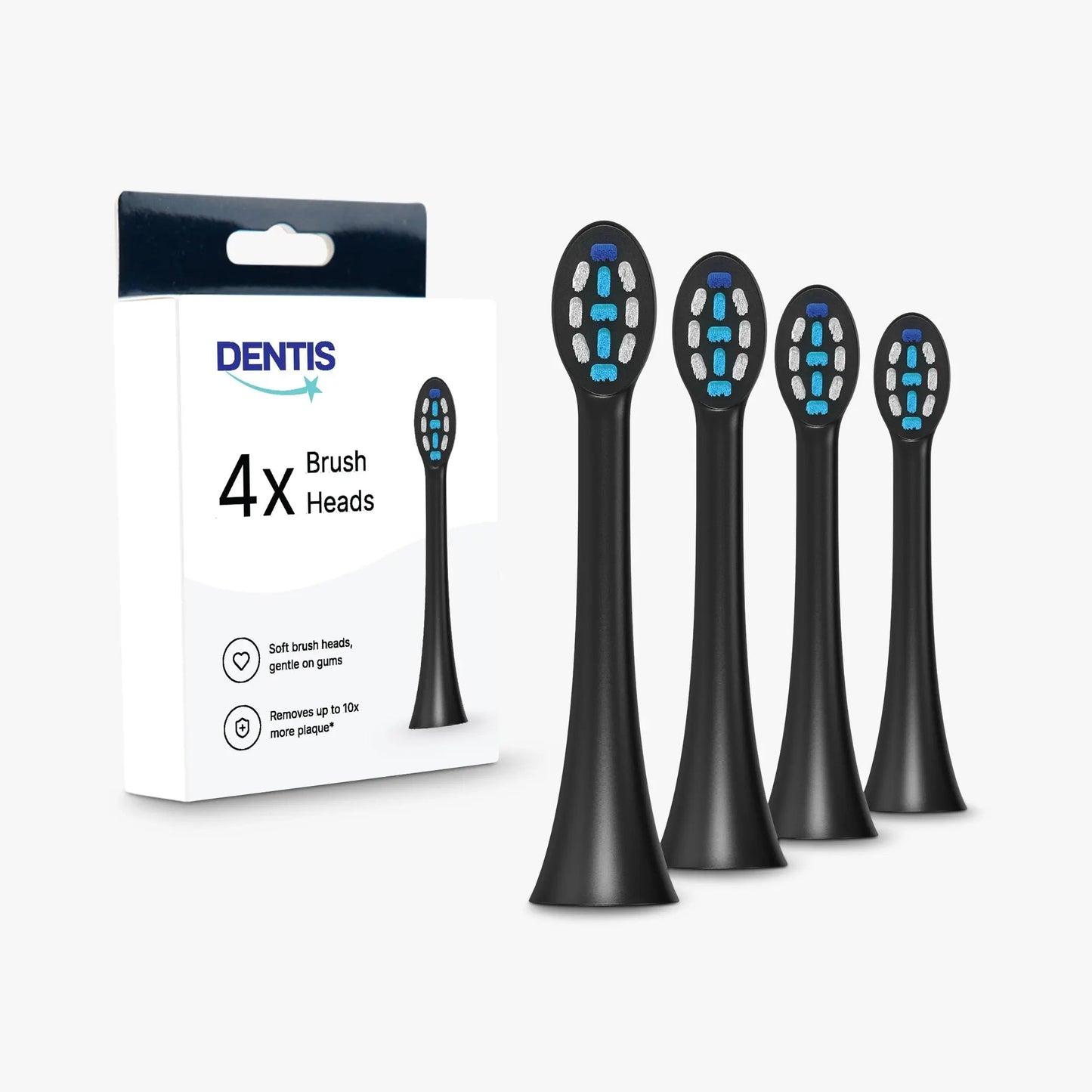 (4 Stück) D2 Pro Sensitive Bürstenköpfe